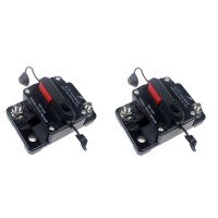 2X 300A AMP Circuit Breaker Dual Battery IP67 Waterproof 12V 24V Fuse Manual Reset Car Circuit Breaker