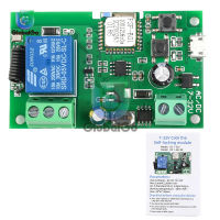 DC 5โวลต์7-32โวลต์ EWelink WiFi สวิทช์โมดูลรีเลย์สมาร์ทบ้านสวิทช์ควบคุมระยะไกลศัพท์ APP 433เมกะเฮิร์ตซ์โมดูลการควบคุมระยะไกลไร้สาย
