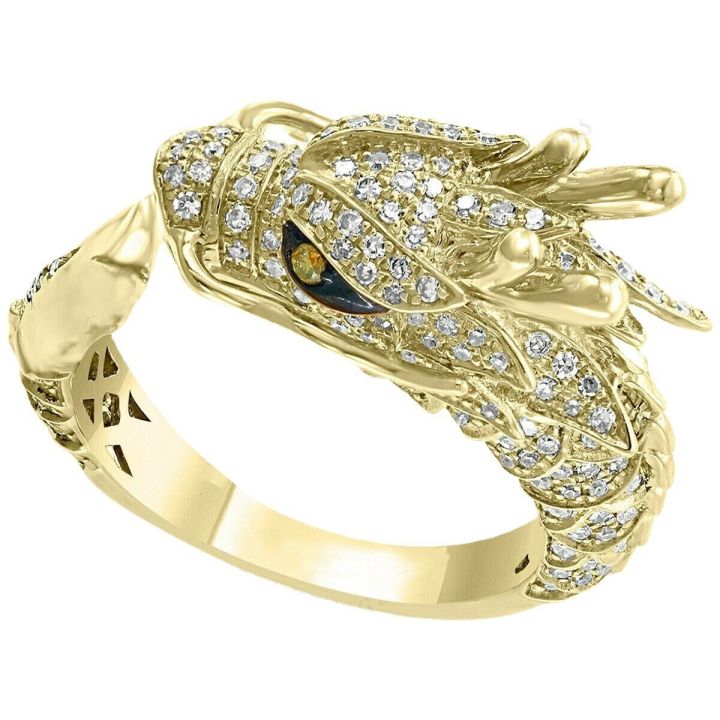 wish-ชุดแหวนมังกรทองแฟชั่นแบบตะวันตก-อารมณ์แบบย้อนยุคย้อนยุคย้อนยุคย้อนยุค