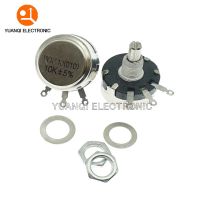 【CW】 5pcs WX110 (010) 6mm Round 1k ohm Metal Shaft Turn Wire resistor Wound Potentiometer