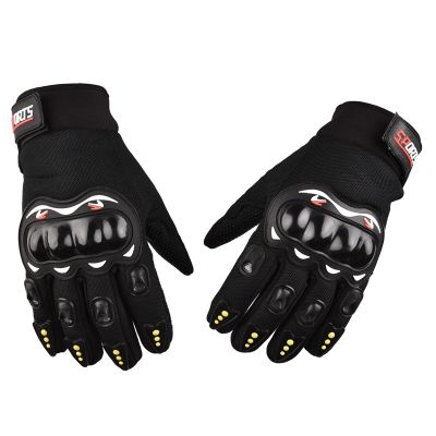 hotx【DT】 Breathable Motorcycle Gloves Outdoor Riding Hard Half