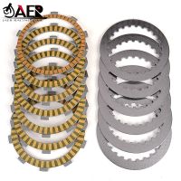 【On Sale】 Clutch Friction Plates For Honda VT600C VT600 Shadow VLX Deluxe CBF500 04-07 CB500R 94-03 CBR400RR MC29 90-94 XL600V Transalp