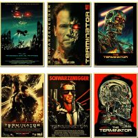 【YF】☄  classic Science fiction movies The Terminator Poster poster Wall  Personalised Room Decoration Paper