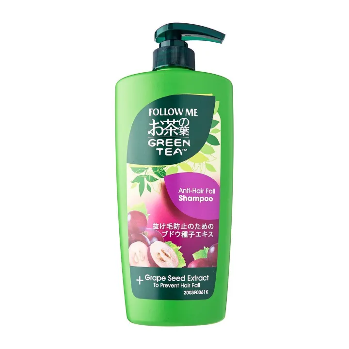 Follow Me Green Tea Anti Hair Fall Shampoo | Lazada Singapore