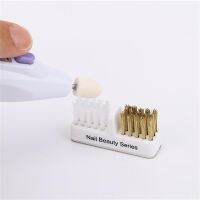 1PC Nail Drill Bit Cleaning Brush Portable Professional Nail Art Salon Grinding Head 2 To 1 Copper/Plastic Wire Cleaner Tools