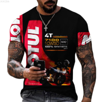 2023 NEW Castrol Ancient3d Printed Large Retro Style Mens T-shirt fashion