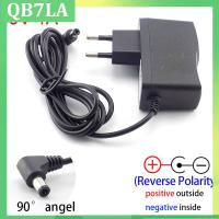 AC DC 9V 1A 1000ma Power Adapter Supply Reverse Polarity Charger Adaptor AC 100V-240V Converter Negative Inside Switch QB7LA