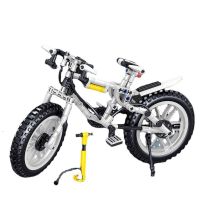 [COD] Zhegao building blocks are compatible with Lego childrens puzzle assembled bicycle boy particle toy model