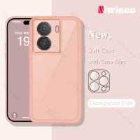 พร้อมเคสโทรศัพท์โปร่งใสป้องกันกล้องสำหรับ VIVO IQOO Z7x 5G /Vivo IQOO Z7 5G เคสกันกระแทกมือถือฝาหลังแบบใสนิ่ม