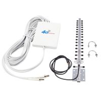 2.4Ghz Wifi Antenna 25Dbi Rp Sma Outdoor Wireless Yagi Antenna Directional 4G LTE Antenna TS9 Connector