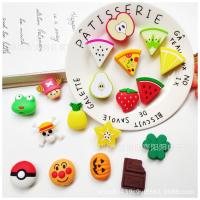 Cute fruit cartoon doll data line protection cover PVC material anti-bending and durable bite a shape exquisite gift compatible with and other brands enjoyable