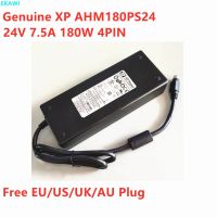 (ใหม่-ต้นฉบับ)☒เคส AHM180PS24 XP ของแท้24V 7.5A 180W AHM180PS24-XA1050 4PIN ที่ชาร์จอะแดปเตอร์สำหรับชาร์จไฟกระแสสลับ10016211 B แหล่งจ่ายไฟแล็ปท็อป