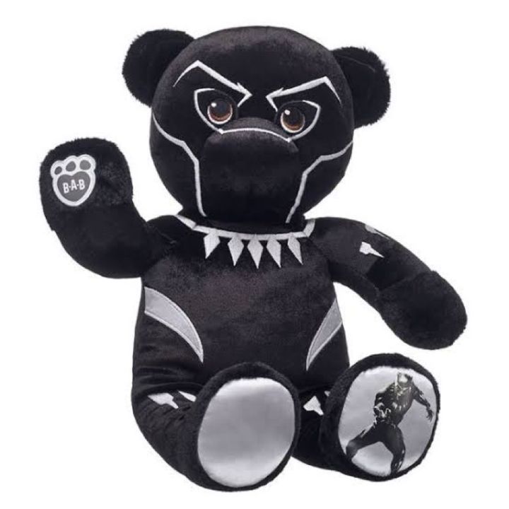 แถมฟรีใบเกิด-ตุ๊กตาblack-panther-เสือดำ-wakanda-forever-build-a-bear-workshop-rareหายากมากๆ-สินค้าปีเก่าเลิกผลิต