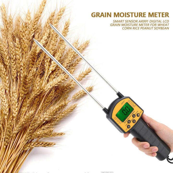 Digital grain moisture meter Moisture measurement Moisture content