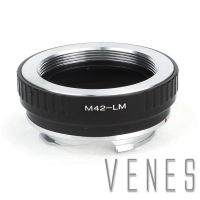 ชุดอะแดปเตอร์สำหรับเลนส์ M42 L/M สำหรับ M42สกรูเลนส์เหมาะสำหรับ Leica M Lm Mount/แหวนรองเลนส์กล้องถ่ายรูปสำหรับ M9 M8 M7 M6 M5 M4 M2 M3