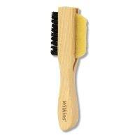 [ขายดี]  แปรงทำความสะอาดหนังกลับ WILKINS PREMIUM SUEDE BRUSH ( 2 IN 1 )