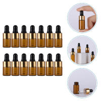 ETEREAUTY 20pcs แก้วขนาดเล็ก Essence Bottles ขวดน้ำเปล่าแบบพกพา