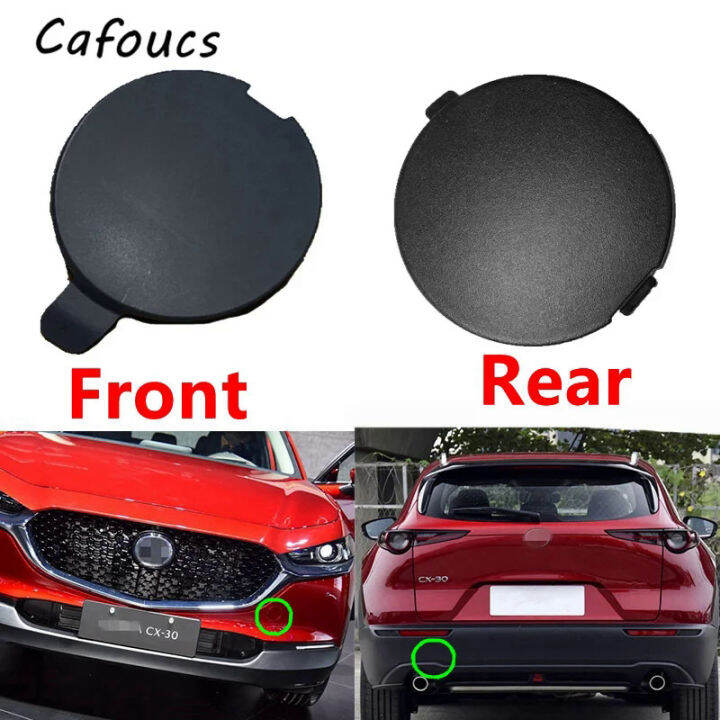 Phía Trước Phía Sau Bumper Trailer Cap Tow Móc Bìa Shell Cho Mazda Cx30