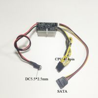 เหมืองแร่ PC 6pin Pico DC-ATX PSU ATX PSU จุดสูงสุด24ขาไฟฟ้าในรถยนต์อินพุตจ่ายไฟ DC 12V ไฟฟ้า MINI ITX Switch เอทีเอ็กซ์ของอุปกรณ์คอมพิวเตอร์สูง