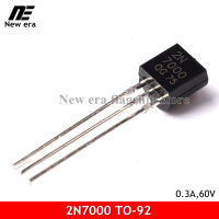 50Pcs Original 2N7000 TO-92 7000 TO92 0.3A/60V-Powerทรานซิสเตอร์ใหม่แบบดั้งเดิม