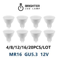 Led Bulb MR16 GU5.3 LED Lamp Spotlight low tension ACDC12V 3W 5W 6W 7W Beam Angle 120.38 Degree for home Energy Saving indoor