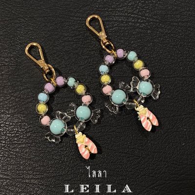 Leila Amulets แมลงภู่คำหลวง (พร้อมพวงกุญแจสวยงามตามรูป)