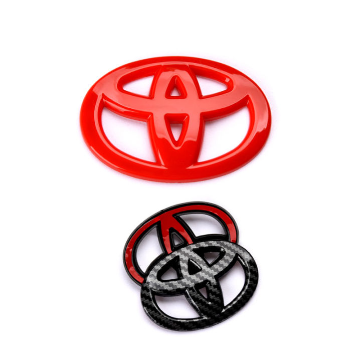 zlwr-toyota-logo-steering-wheel-logo-cover-decorative-stickers-toyota-logo-suitable-for-toyota-new-rayling-dual-engine-camry-asia-dragon-corolla-logo-toyota-logo-steering-wheel-logo