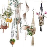 Wall Hanging Plants Planters for Indoor Plants Macrame Plant Hanger Flower Hanging Basket