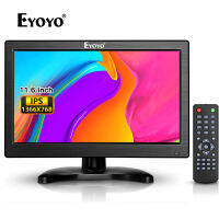 Eyoyo Moniteur 12 Pouces Ecran IPS 1366X768 Avec โทรศัพท์ USB HD-MI VGA AV BNC Deux Haut-Parleurs Integres Telecommande กล้อง Securite Ordinateur Raspberry Pi