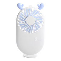 Cute Portable Mini Fan Handheld USB Chargeable Desktop Fans 3 Mode Adjustable Summer Cooler For Outdoor Travel Office Summer 1pc