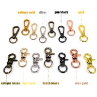 Swivel Lobster Pendant Key Ring Leather Bag Handbag Purse Shoulder Strap Belt Clasp Clip Trigger Buckle Dog