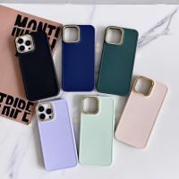 {Taoyitao Case} สำหรับ Vivo Y22 Y22S Y35 Y16 Y02S V25 Pro V21E V23E V20 V23 Y73เคสโทรศัพท์ชุบแบบด้านสีลูกกวาดน้ำยาปลอกซิลิโคนอ่อน