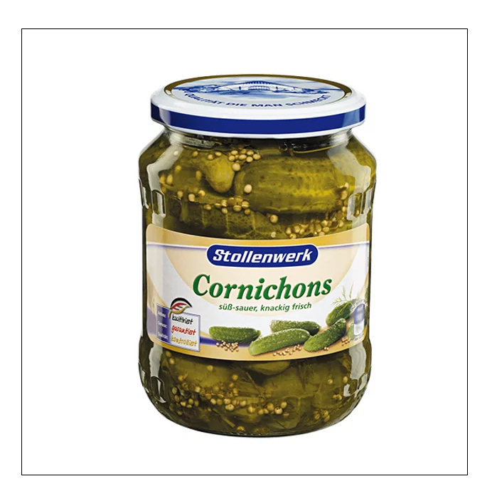 🌀Premium products🌀 Stollenwerk Cornichons sweet and sour, crispy fresh