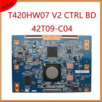 T CON บอร์ด V2 T420HW07 CTRL BD การ์ดควบคุม42T09-C04สำหรับจอแสดงทีวีแผ่นทดสอบแบบมืออาชีพ T-CON ของแท้