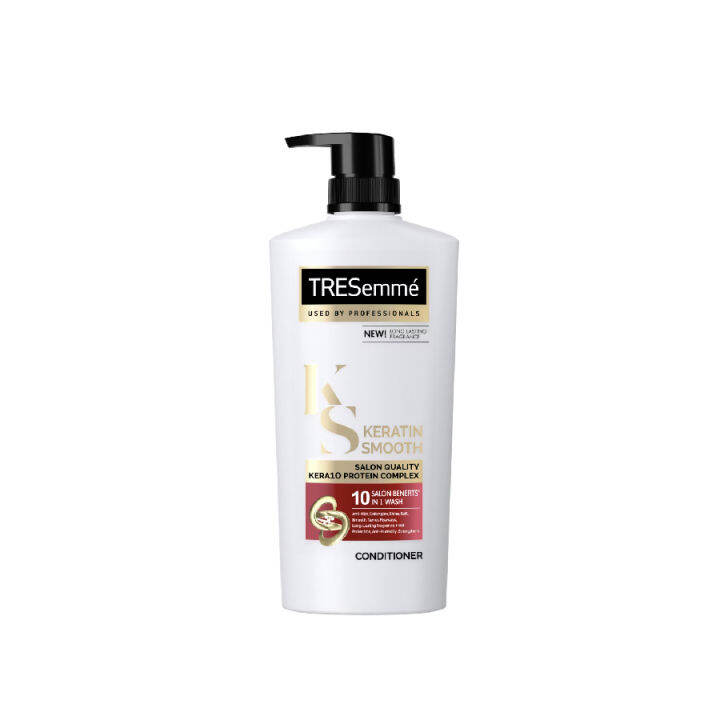 Tresemmé Keratin Smooth Anti Frizz Conditioner 620ml Lazada Ph