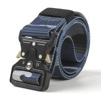 【YF】 Men Webbing Adjustable Canvas Outdoor Forces Camouflage Belts Metal Buckle