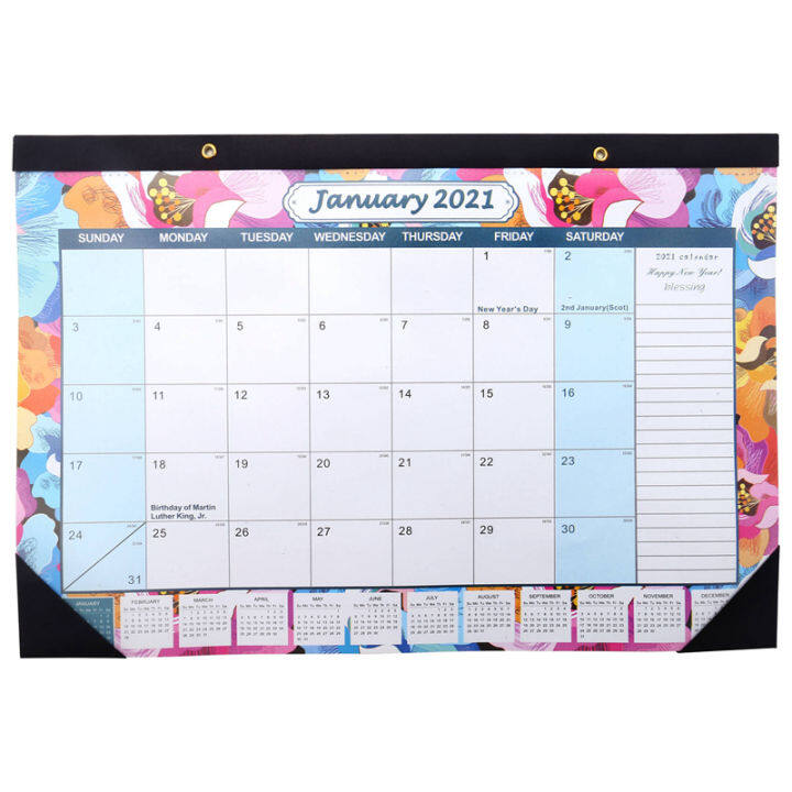 2021 Desk Calendar 12 Months Monthly Planner 2021 Calendar Desk Memo Daily  Schedule Agenda Organizer Office 