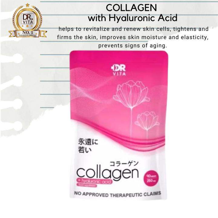 DR. VITA COLLAGEN WITH HYALURONIC ACID & GLUTA ABSORPTION ANTIAGING