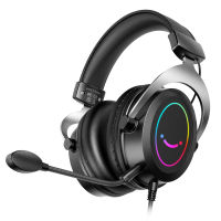 FIFINE Gaming Headset With Dynamic Rgbmic In-Line Control,Ultra-Soft Memory Foam Ear Pads,For PC PS4 PS5แล็ปท็อป X-H3