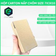 100 PCS 7x3x10 cm x 10 cm corrugated cardboard paper box fast delivery