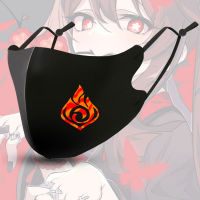 BEAUTY anime genshin impact cosplay mask costume accessories xiao hutao zhongli Ayaka