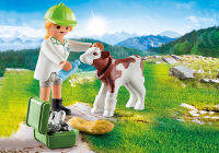 Playmobil 70252 Special Plus Vet with Calf สเปเชียล สัตวแพทย์กับลูกวัว