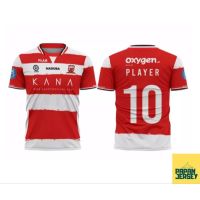 Madura UNITED JERSEY 2022/2023 BRI INDONESIA League Free NICKNAME. เสื้อบอล