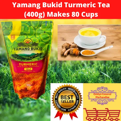 Yamang Bukid Turmeric Tea (400g) Makes 80 Cups Lazada PH