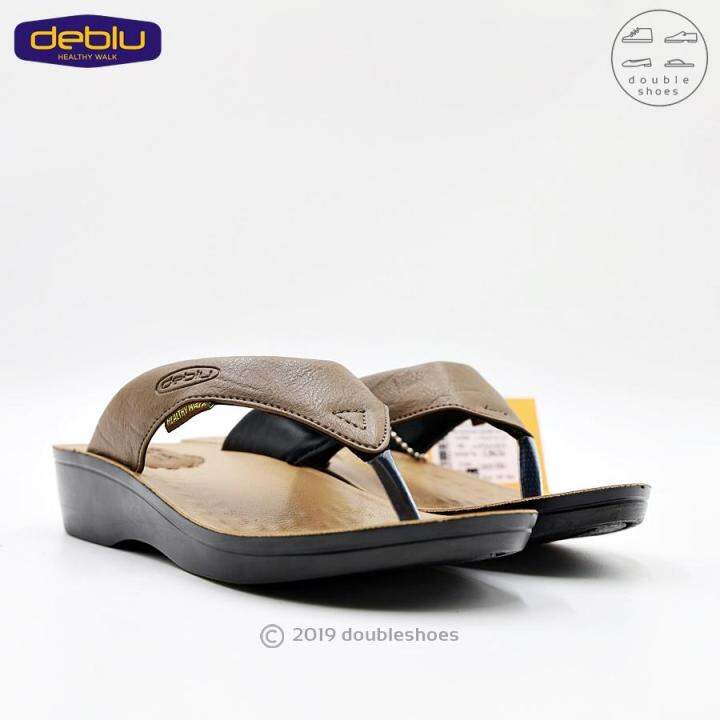 deblu-รองเท้าเพื่อแตะสุขภาพ-แบบหนีบ-ผู้หญิง-รุ่น-l8626-สีเขียวขี้ม้า-ไซส์-36-41