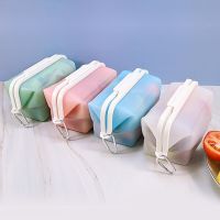 【DT】 hot  Silicone Food Storage Container Fresh Keeping Sealing Bag Microwave Oven Safe