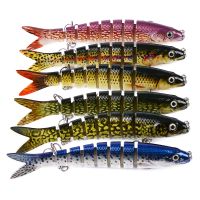 【hot】▨✌✾ 1PCS Fishing Baits Trolling Swim Wobbler Multi-section Hard Bait 13.5CM Artificial Crankbait JerkBait tackleLure