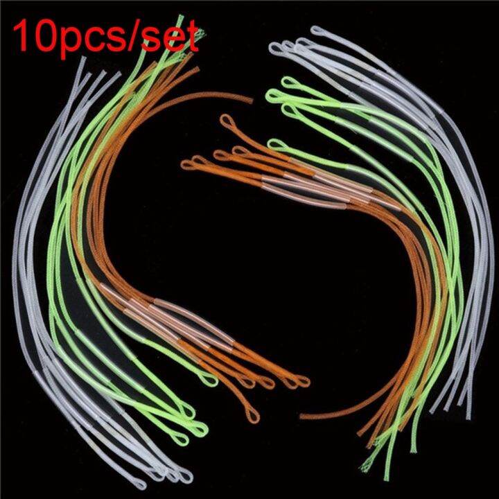 a-decent035-10pcs-nylon-fly-fishing-braided-line-backing-string-tackle-wire-loop-connector-weight-forward-floating-tool-20-30-50-lb