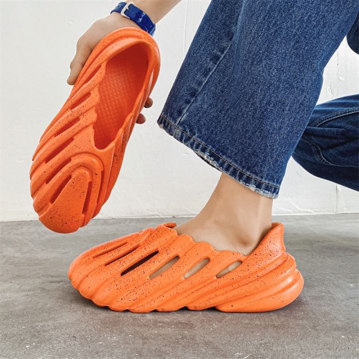 รองเท้าแตะสำหรับผู้ชายรองเท้าวิ่งโฟมรองเท้าแตะสตรีน้ำรองเท้าแตะชายหาดครอบครัว-elmo-สไลด์รองเท้าแตะ-eva-น้ำ-suecos-de-hombre