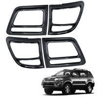 ครอบไฟท้าย (L+R) สี Black Carbon Film Fortuner Toyota 4 ประตู ปี2006-2008 มีบริการเก็บเงินปลายทาง